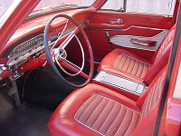 Excelente estado y color del interior de un Futura 1965