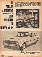 En el año 1964 el Falcon Argentino estuvo presente en el salón de Nueva York.