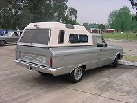 Parte trasera de la Ranchero.