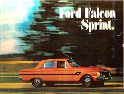 Folleto unico del modelo Sprint 1973