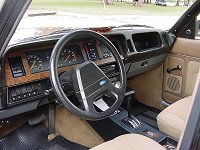 Interior del Ghia automatico de 1983