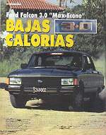 Test al  Falcon Max-Econo 1990 (último Test del Falcon en Argentina)