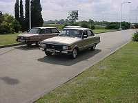 Un Ghia 1982 y un Ghia 1983 automatico