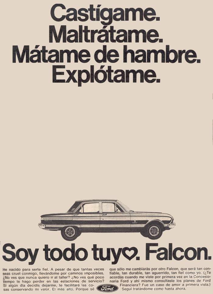 Ford falcon sprint publicidad #6